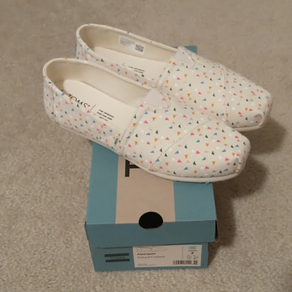 Toms Alpargata Funfetti Shoes